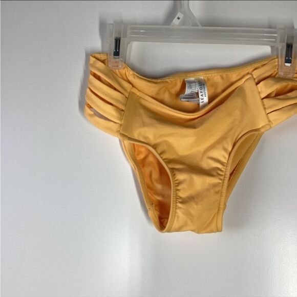 Seafolly Nylon Bikini‎ Orange Bottoms - Picture 3 of 7
